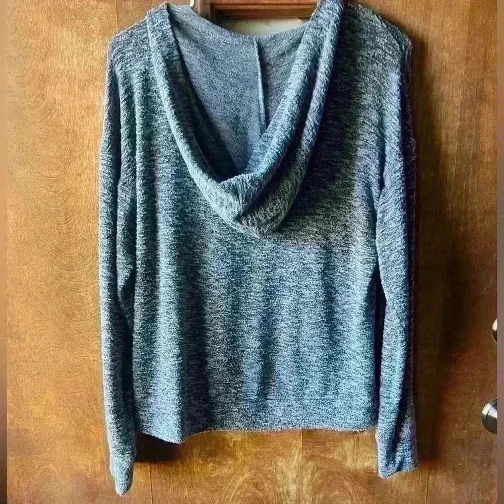 Juicy Couture Marled Cutout Hoodie Blue/Lavender - S - Picture 6 of 6